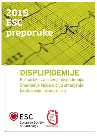 ESC/EAS Preporuke za lečenje dislipidemija za 2019. godinu modifikacija lipida u cilju smanjenja kardiovaskularnog rizika